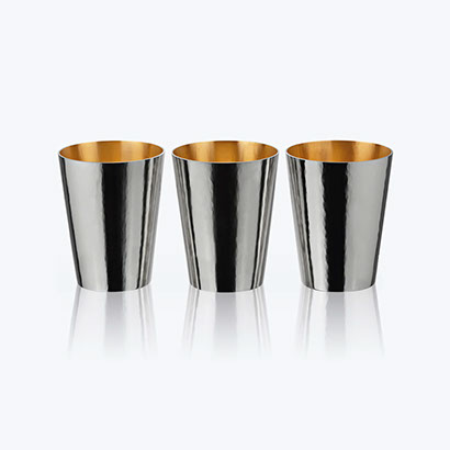 Becher, Sterling Silber innenvergoldet