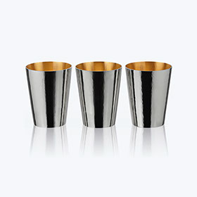 Becher, Sterling Silber innenvergoldet