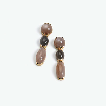 Ohrschmuck aus 18 Karat Roségold mit indischen Mondsteinen